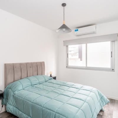 Rent of a bright modern 2-room apartment with a balcony, Palermo Hollywood, Buenos Aires, Argentina